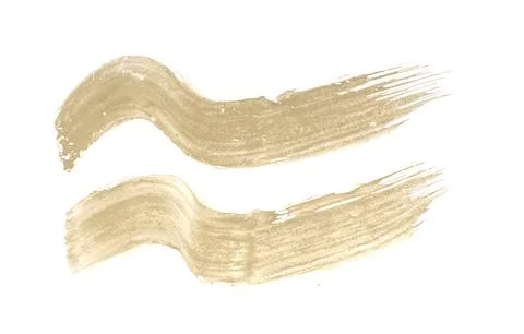 Brush stroke isolated on white background Stock Photos