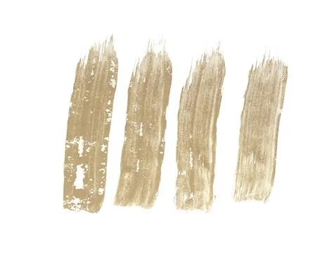 Brush stroke isolated on white background Stock Photos