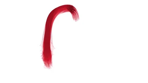 A brush stroke of the letter R Stock Footage 335974920