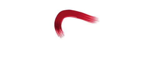 A brush stroke of the letter S Stock Footage 335974923