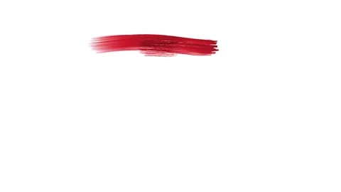 A brush stroke of the letter T Stock Footage 335974926