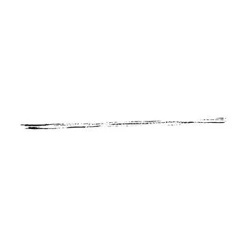 Brush stroke line element, grunge charcoal hand drawn hatches scribble mark.. Illustrazione stock