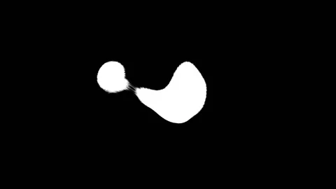 Brush stroke moving changes animation. Stock Footage 196880141