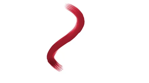 A brush stroke of the number eight Stock Footage 335974997