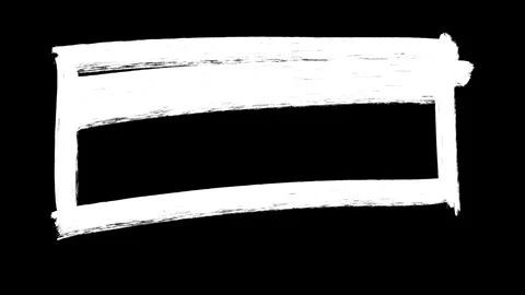 Brush Stroke Pack of Animated Hand Drawn Stock Footage 297144348