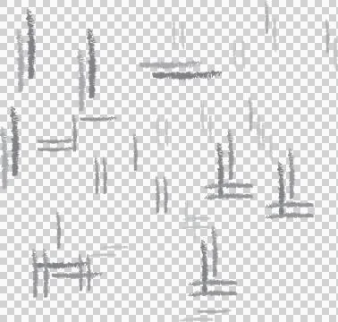 Brush stroke, paint or ink smudges.  ink traces, color combinations. Ink da.. Stock Illustration