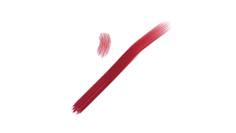 A brush stroke of the Prozent sign Stock Footage 335974981