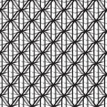 Brush stroke seamless vector pattern Stock Illustration