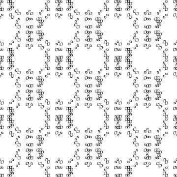 Brush stroke seamless vector pattern Illustrazione stock