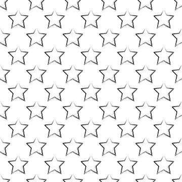 Brush stroke seamless vector pattern Illustrazione stock