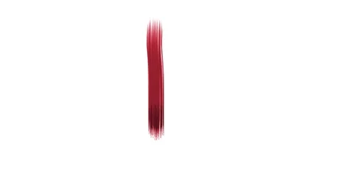 A brush stroke of the sign explanation mark Stock Footage 335974948