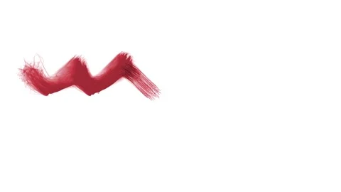 A brush stroke of small zick zack horizontal lines Stock Footage 335975113