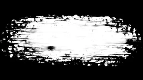 Brush stroke on the surface. The prepared element for mixing frames. Stock Footage 106706517