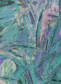 Brush stroke texture background, oil paint Stock Illustration