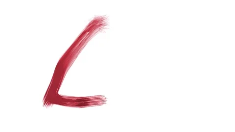 A brush stroke of a triangle Stock Footage 335975097