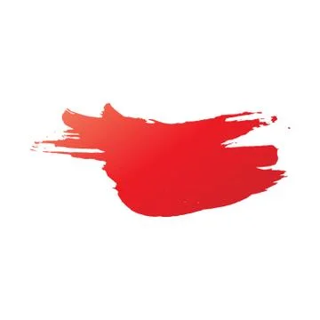 Brush Stroke Vector Set. Stock Illustration