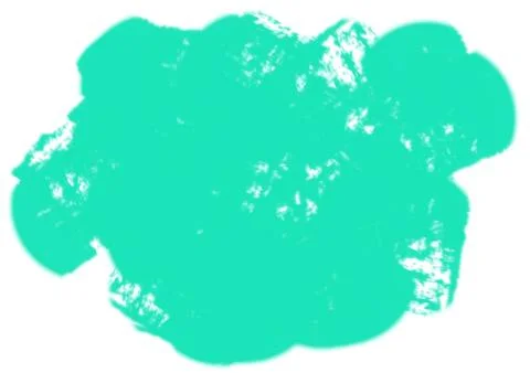 Brush stroke on white background. Colored brush stroke. Stock Illustration