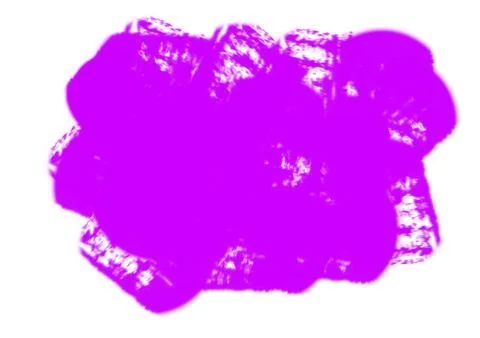 Brush stroke on white background. Colored brush stroke. Stock Illustration