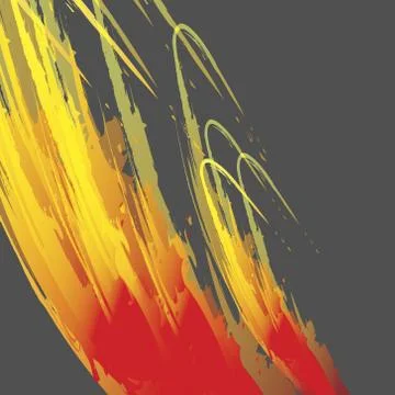 Brush strokes background Stock Illustration