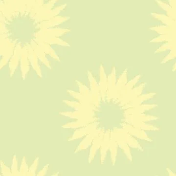 Brush Strokes Circle Seamless Pattern Design Stock Illustration