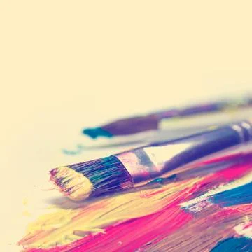 Brush strokes Stock Illustration