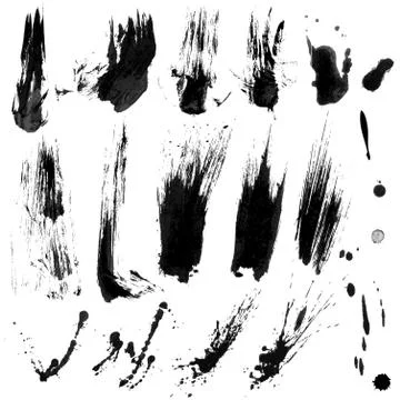 Brush Strokes Stock-Illustration
