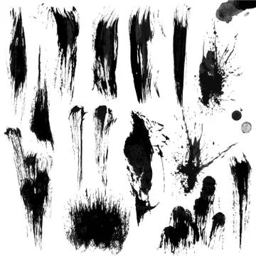 Brush Strokes Stock-Illustration