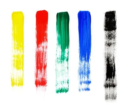 Brush strokes Stock Photos