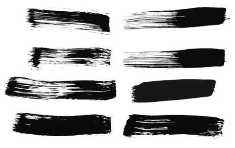 Brush strokes Stock Photos