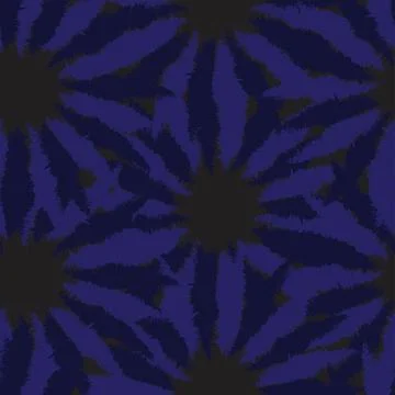 Brush Strokes Seamless Pattern Design Stock Illustration