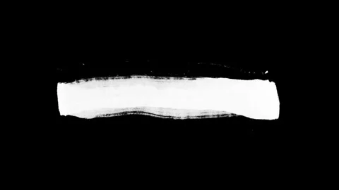 Brush Strokes slideshow animation on black background. Video stock 293817415