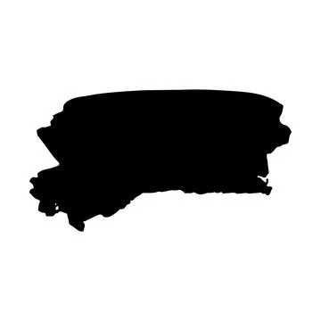 Brush strokes. Vector. Design elements in grunge style. Stock Illustration