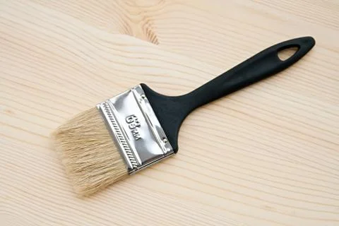 Brush on surface Stock Photos