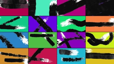 Brush Transition Pack for After Effects 스톡 After Effects