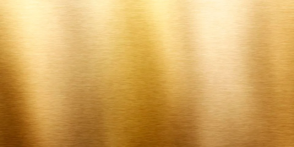 Brushed brass texture Stock Illustration