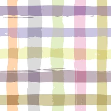 Brushed check pattern Illustrazione stock