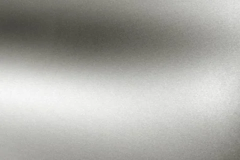 Brushed glossy silver metallic texture, abstract background Stock Illustration