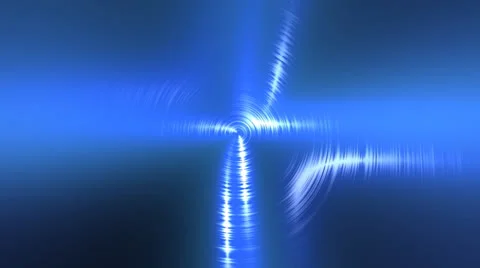 Brushed Metal Background :: Blue Stock Footage 26142054