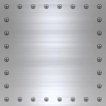Brushed metal background Stock Illustration