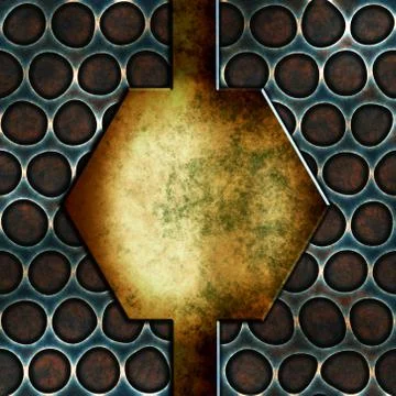 Brushed metal background Stock Illustration