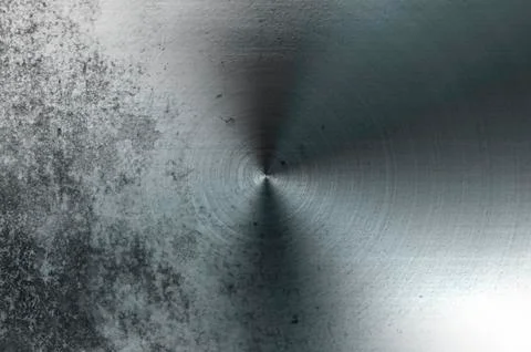 Brushed metal background. Stock Photos