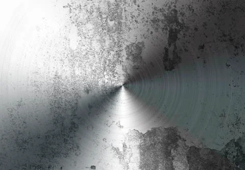 Brushed metal background. Stock Photos