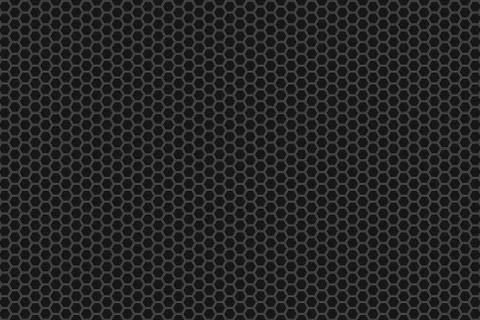 Brushed metal hexagon grille Ilustración de archivo