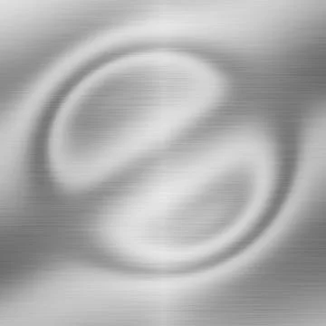 Brushed metal structure Stock Photos