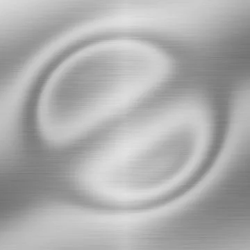 Brushed metal structure Stock Photos