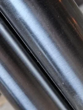 Brushed metal surface. Texture of brushed iron. Metal Stock Photos