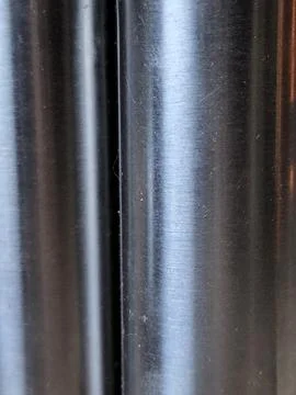 Brushed metal surface. Texture of brushed iron. Metal Stock Photos