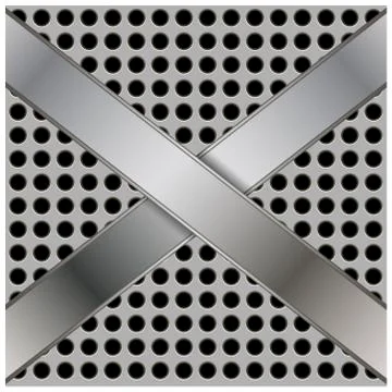 Brushed metal texture background Stock Illustration