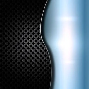 Brushed metal texture template Ilustración de archivo