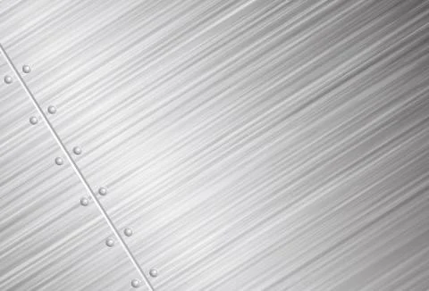 Brushed metal vector background Stock Illustration